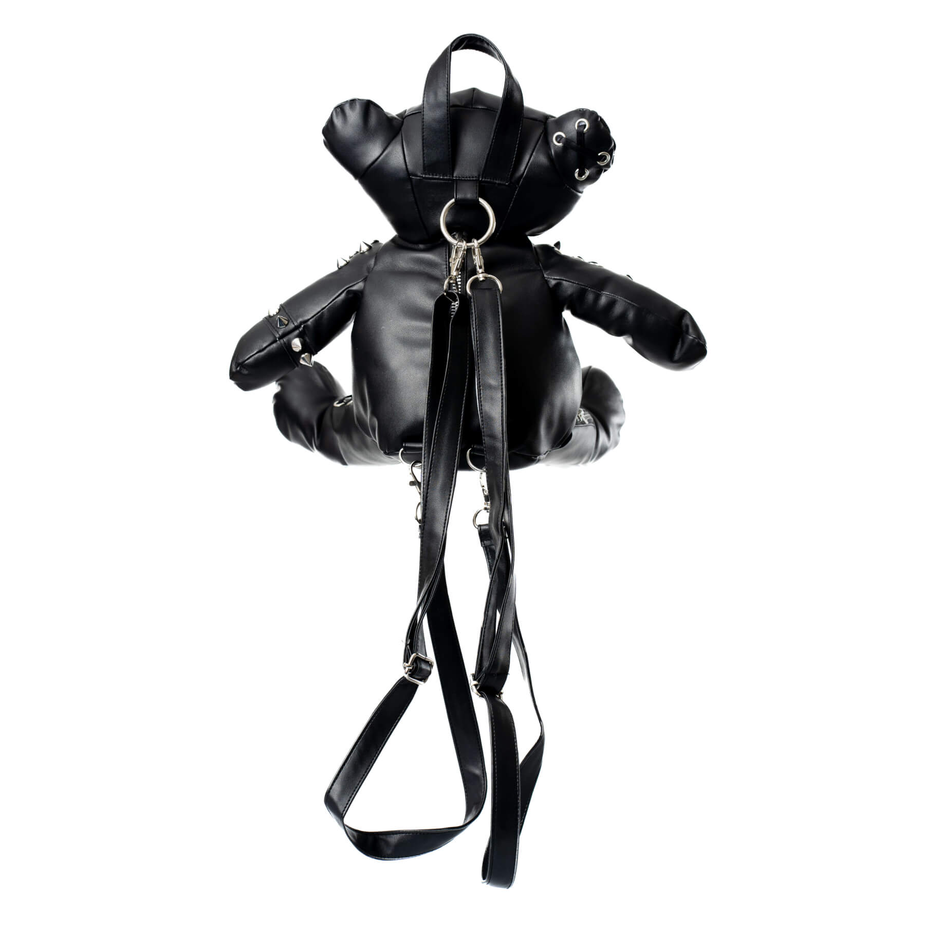 evil-bear-bag-ladies-black-pvc-heartless-2